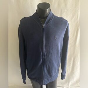 Polo Ralph Lauren Jackets Men’s Large Luxury Jersey Baseball Bomber Full Zip